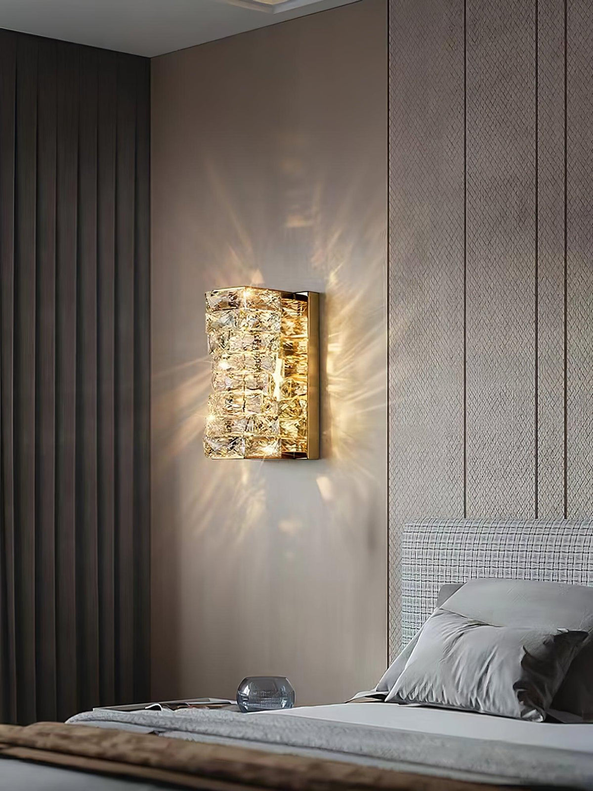 Ilvelia kinkiet kryształowy postmodern luxury
