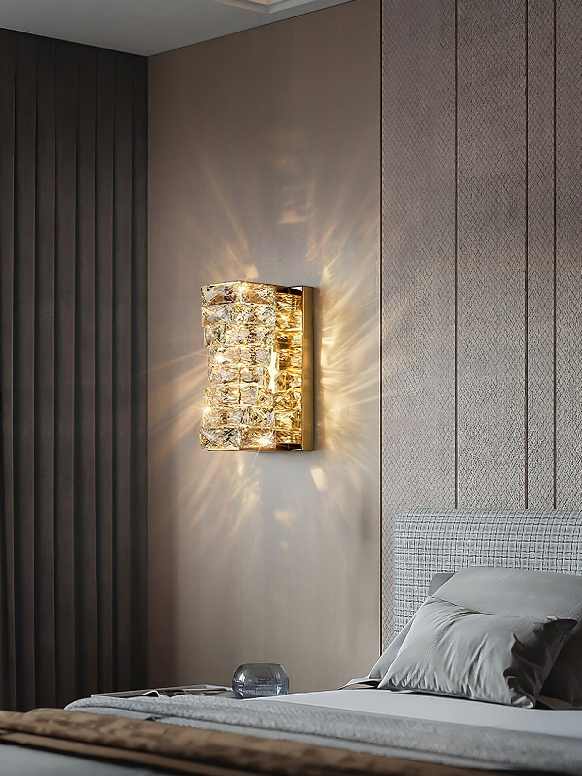 Ilvelia kinkiet kryształowy postmodern luxury