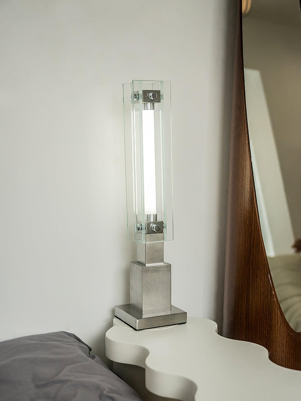 Uloril nowoczesna lampa stołowa z akrylu