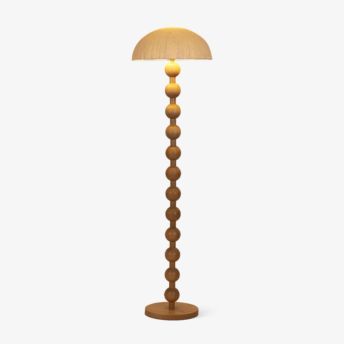 Lyliril Retro drewniana lampa stojąca