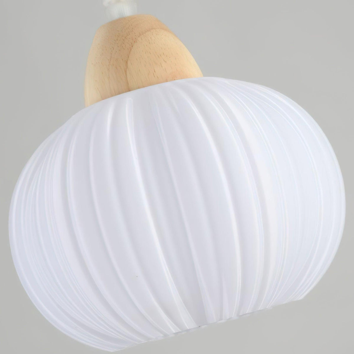 Pumpkin nowoczesna lampa wisząca ze szkła