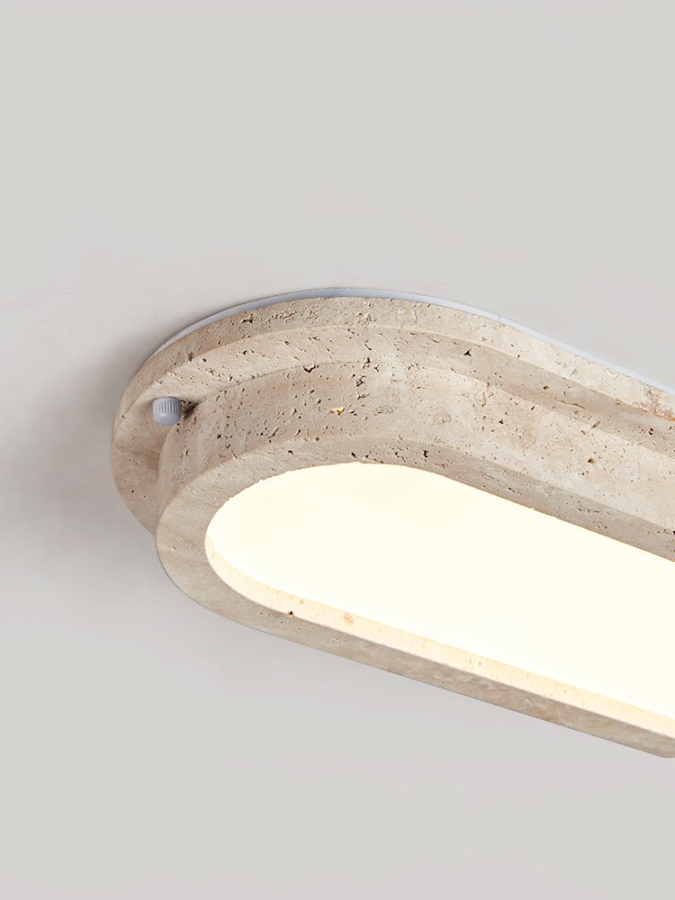 Remy minimalistyczna lampa sufitowa liniowa w żółtym tawerninie