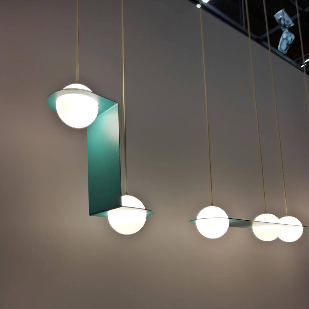 Irenol czarna lampa wisząca w stylu nowoczesnym Laurent