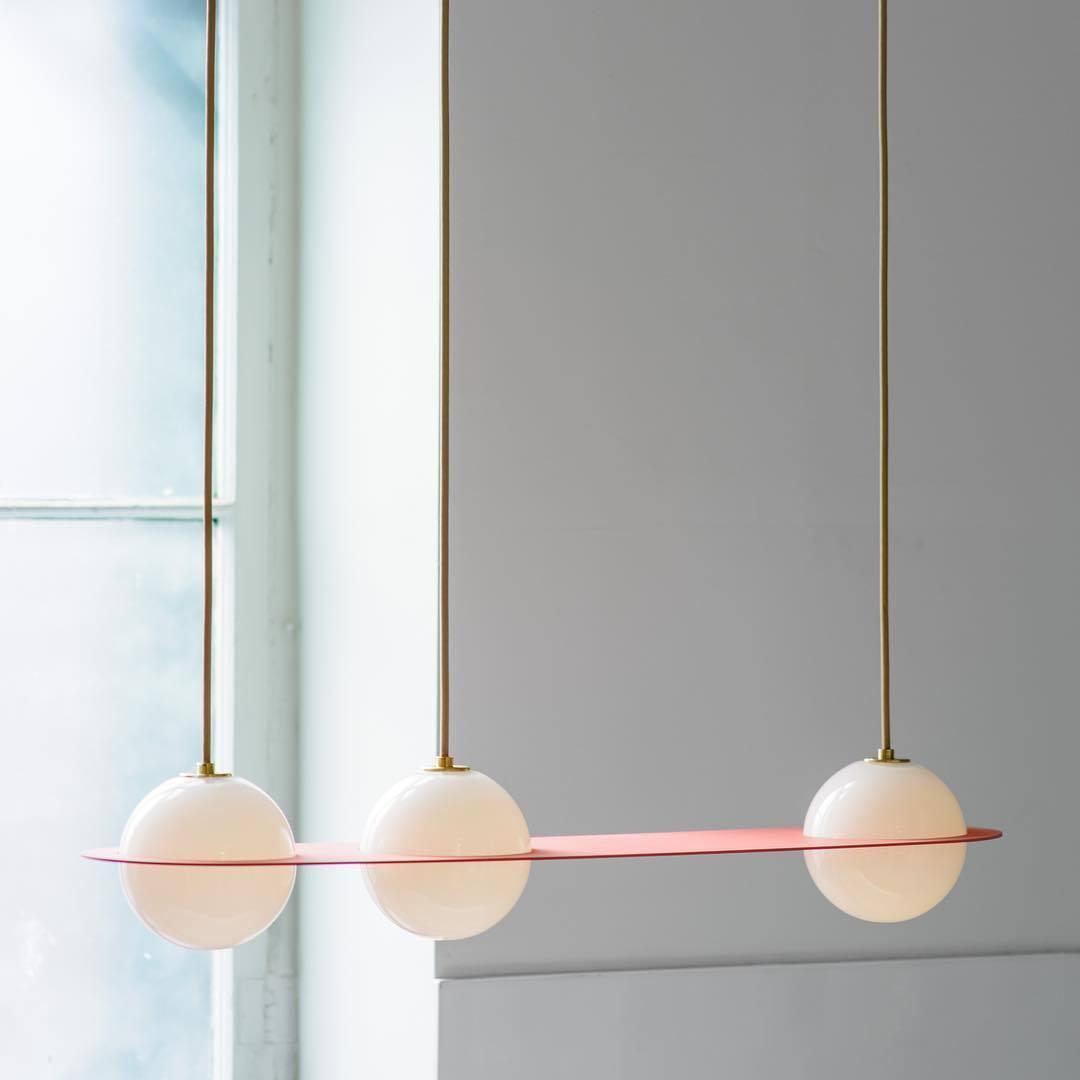 Selan czarna lampa wisząca ze szkła