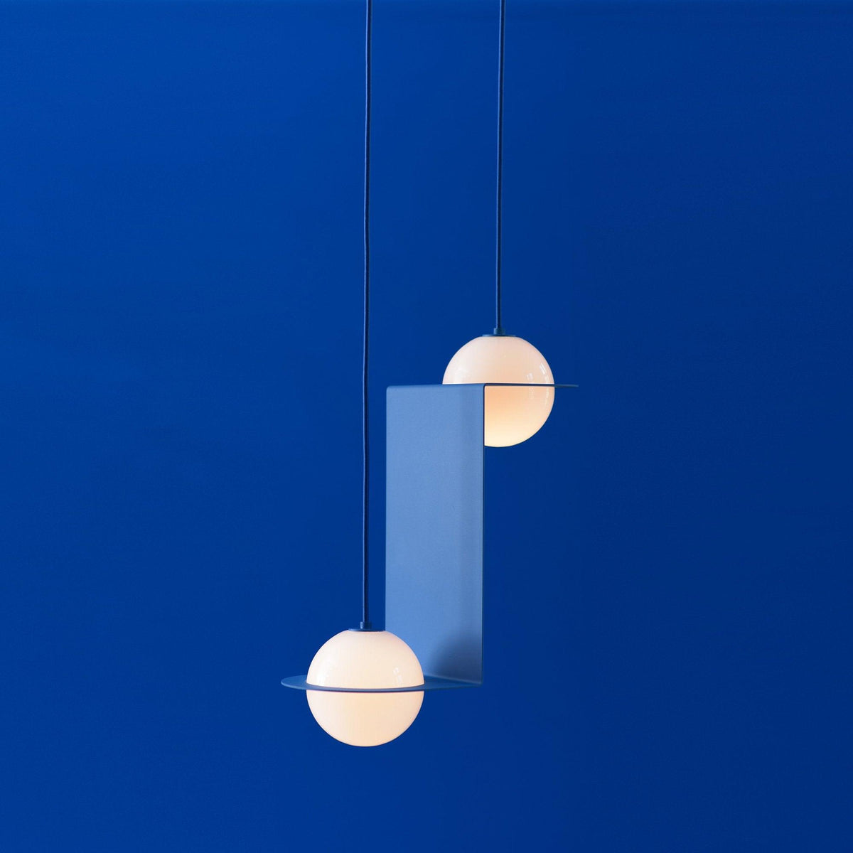 Irenol czarna lampa wisząca w stylu nowoczesnym Laurent