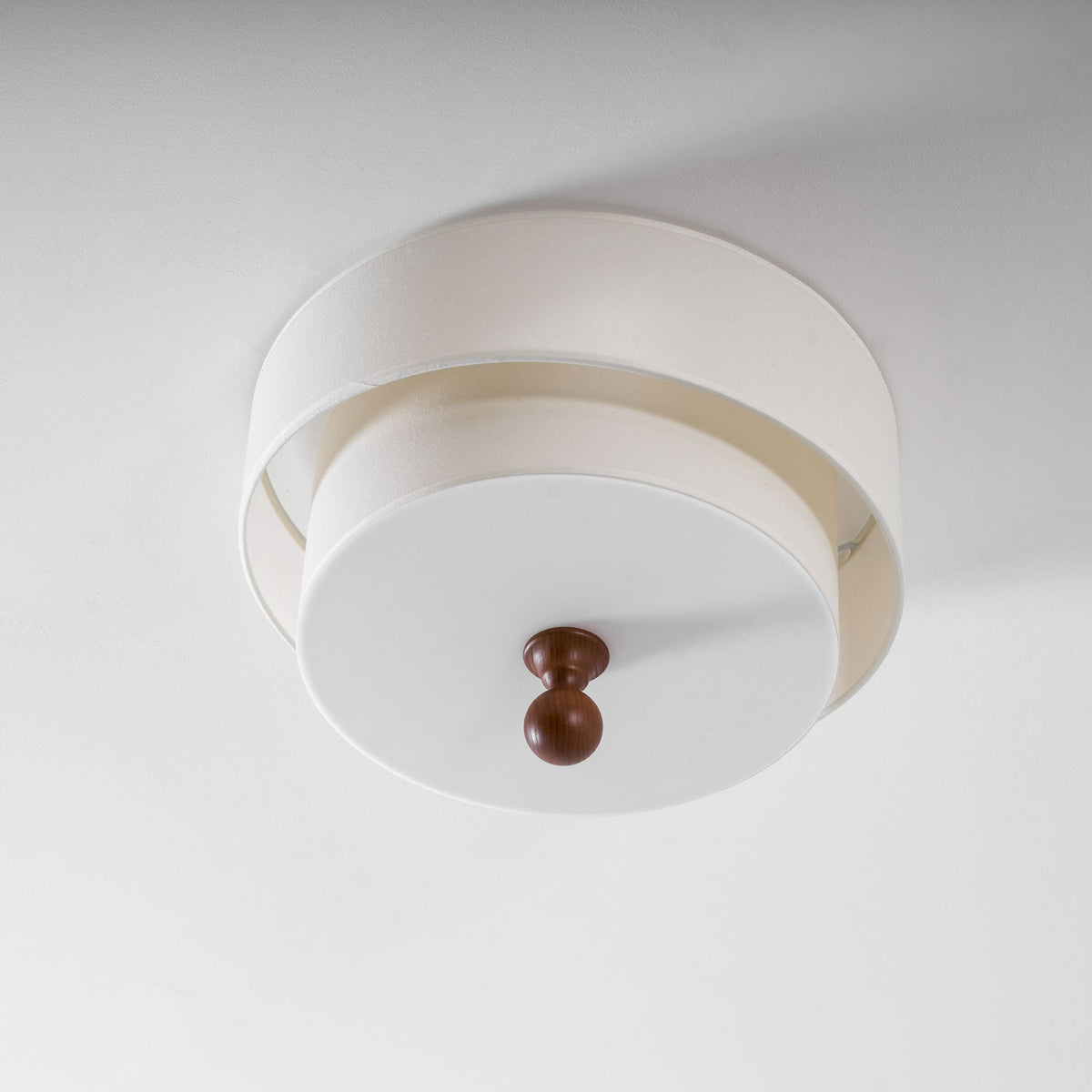 Serelira Dovemont wielowarstwowa lampa sufitowa z płótna