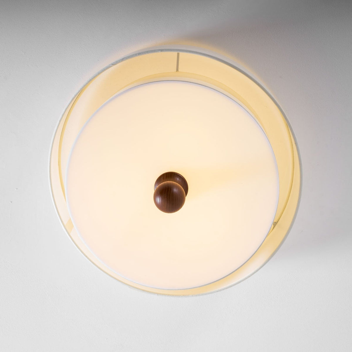 Serelira Dovemont wielowarstwowa lampa sufitowa z płótna