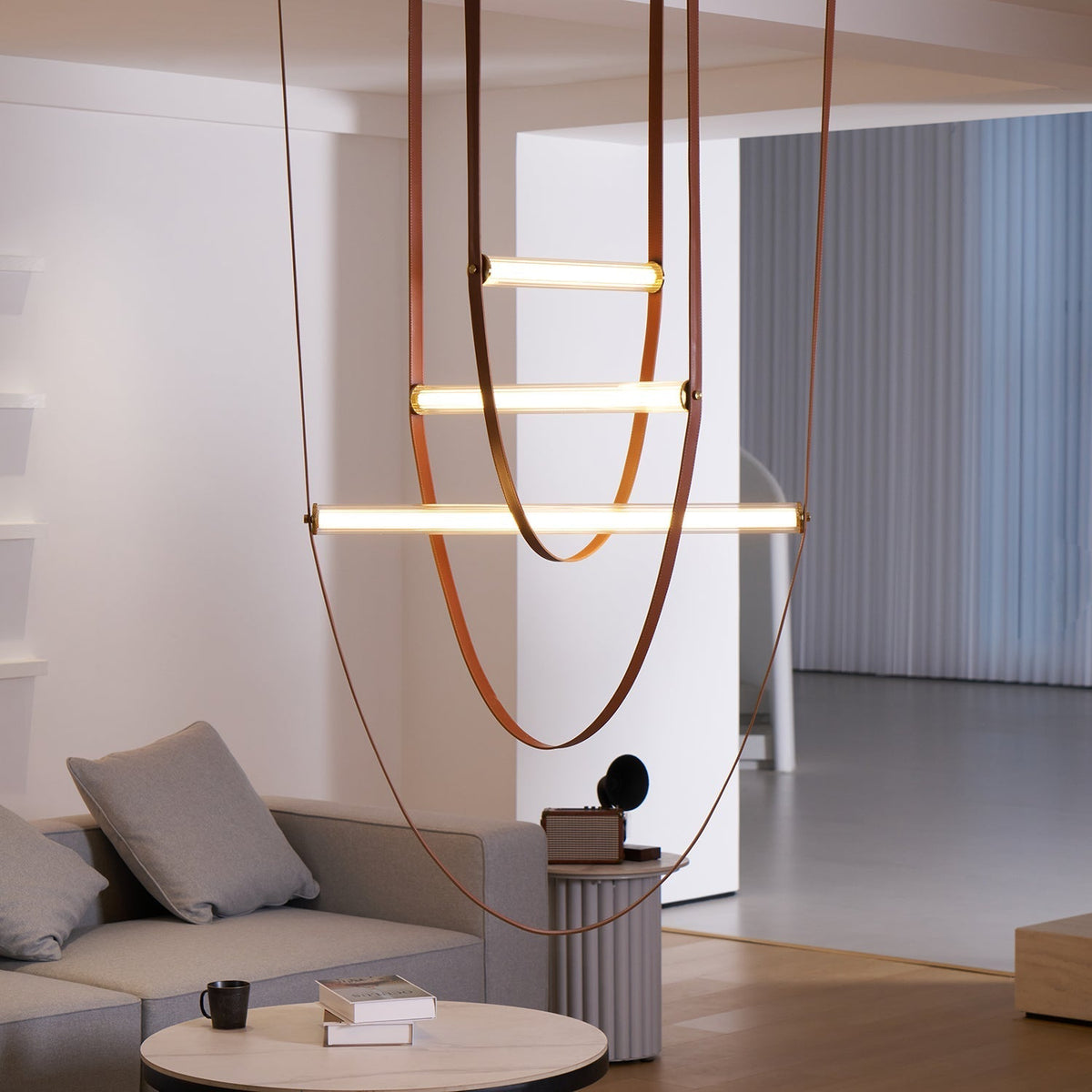 Talinor lampa wisząca z pasem rozpraszającym