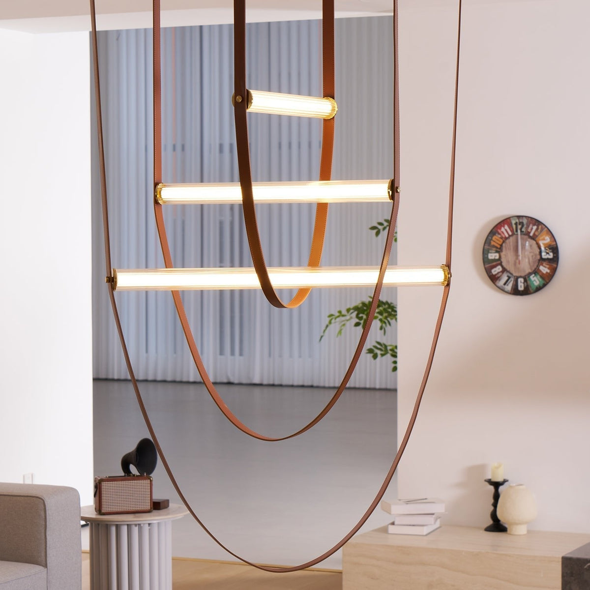 Talinor lampa wisząca z pasem rozpraszającym