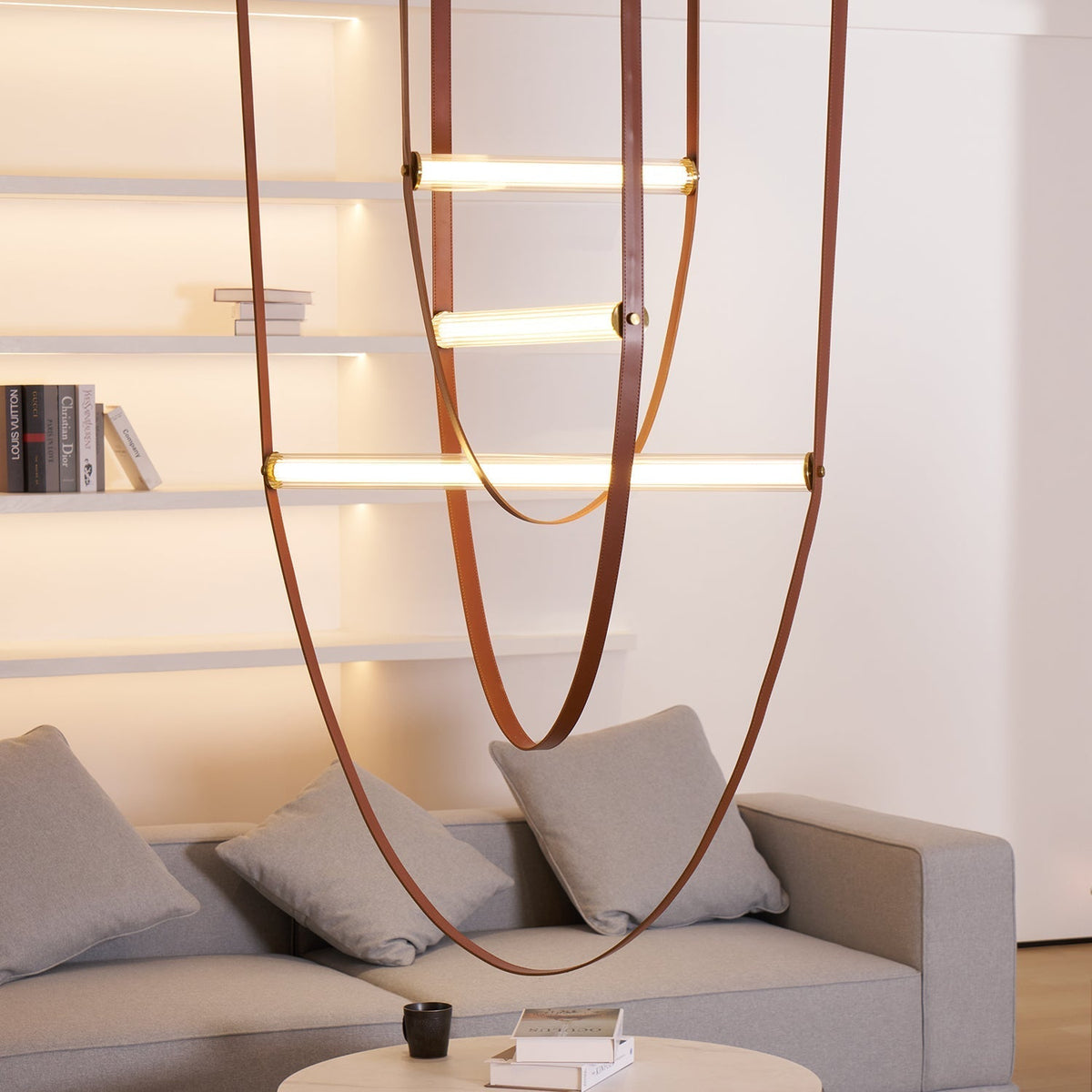 Talinor lampa wisząca z pasem rozpraszającym