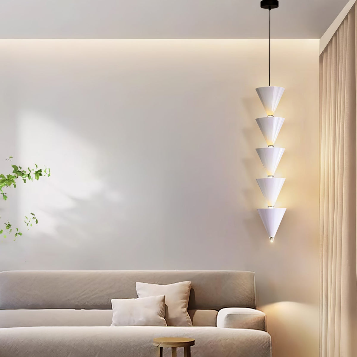 Yrathen nowoczesna minimalistyczna lampa wisząca