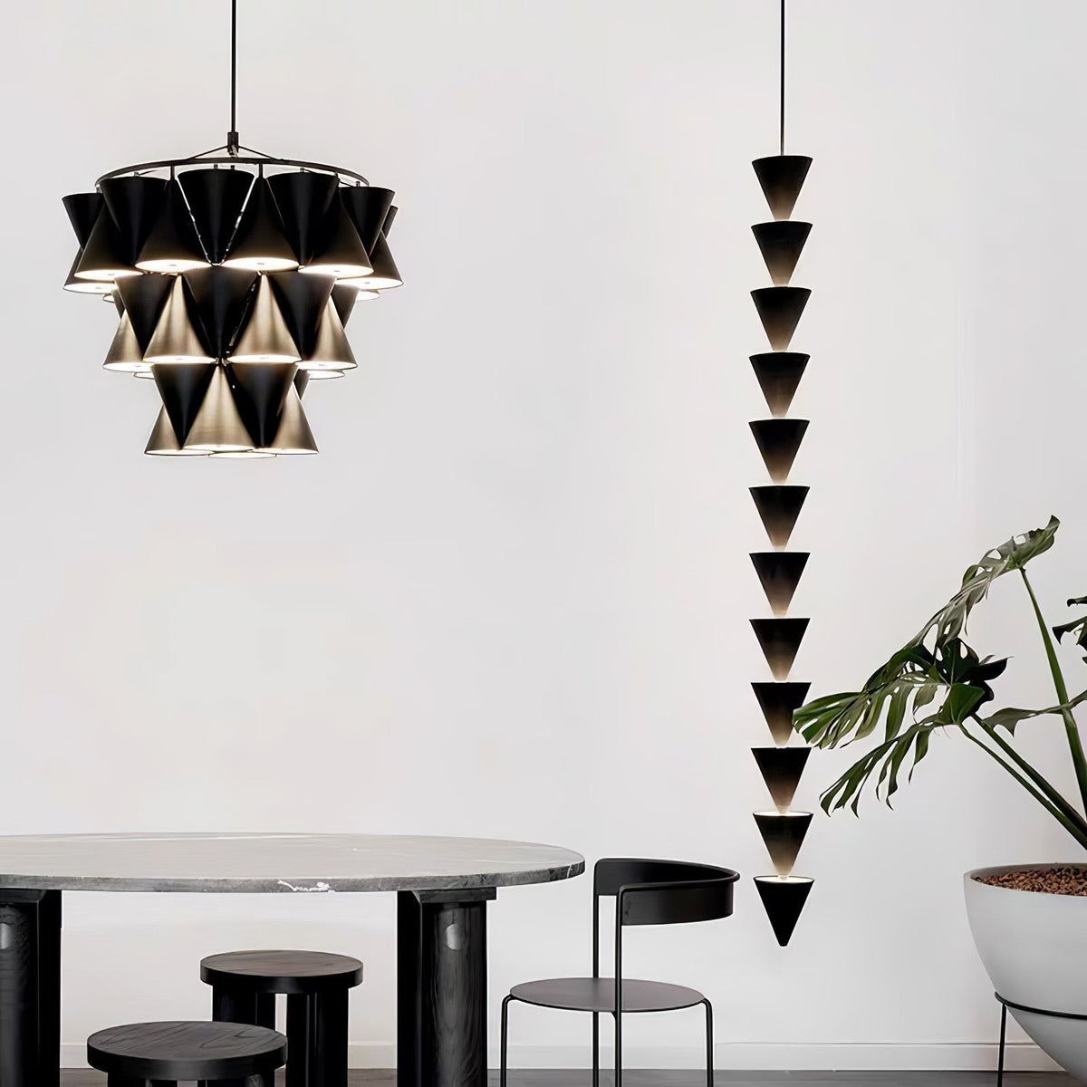 Yrathen nowoczesna minimalistyczna lampa wisząca