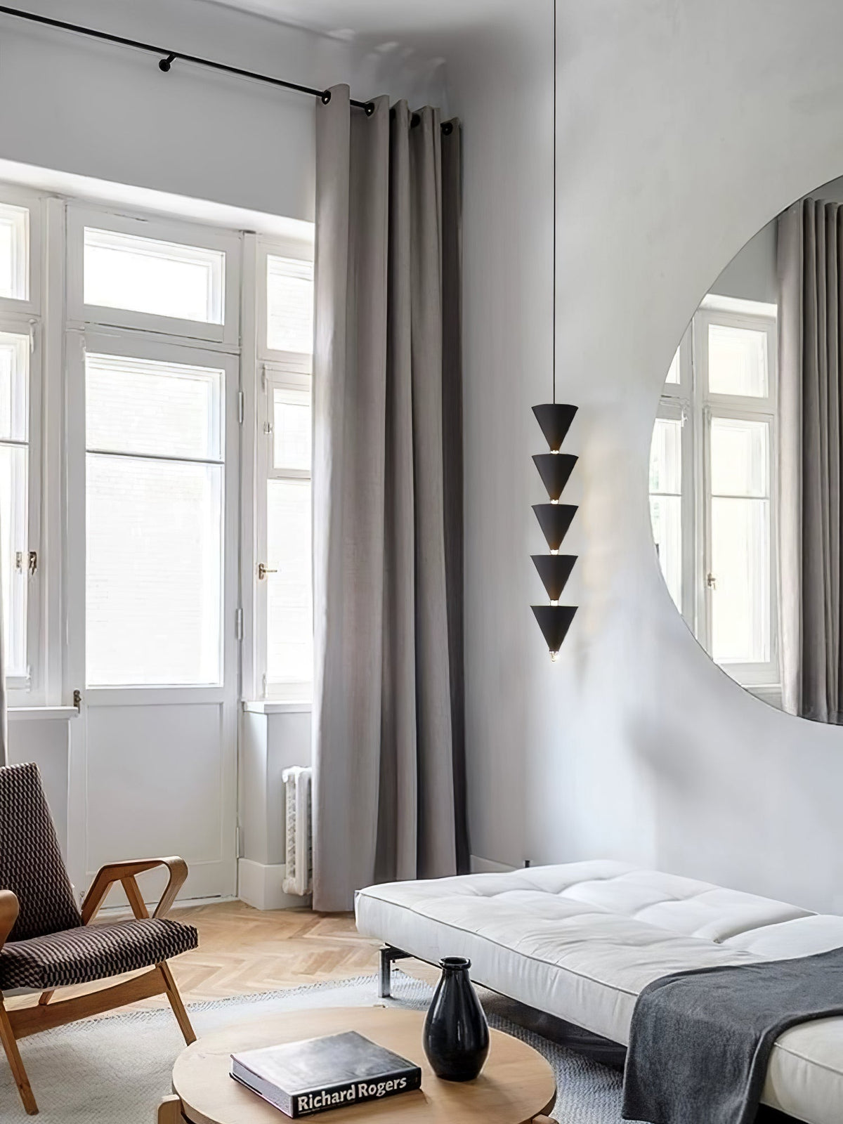 Yrathen nowoczesna minimalistyczna lampa wisząca