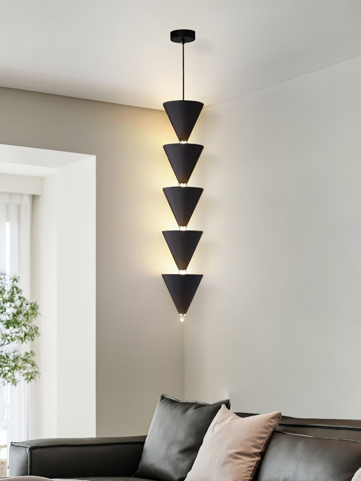 Yrathen nowoczesna minimalistyczna lampa wisząca