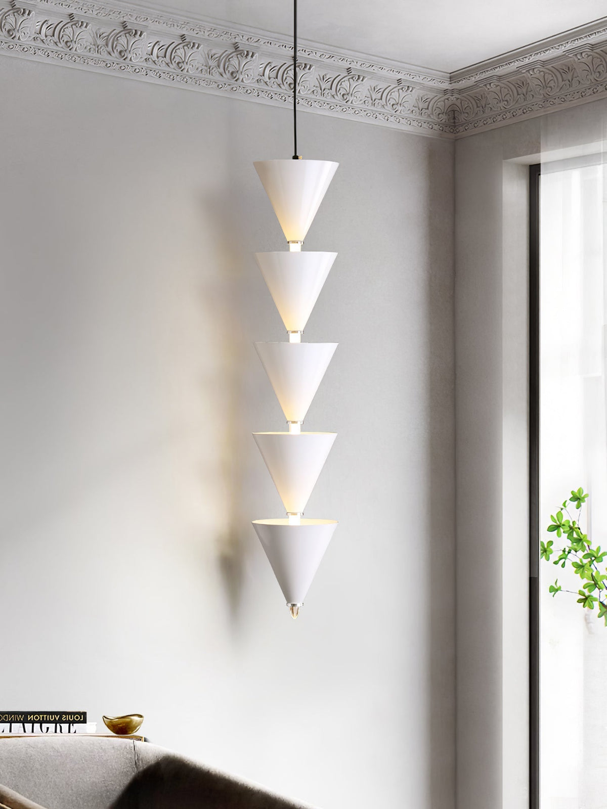Yrathen nowoczesna minimalistyczna lampa wisząca