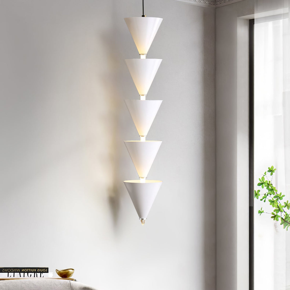 Yrathen nowoczesna minimalistyczna lampa wisząca