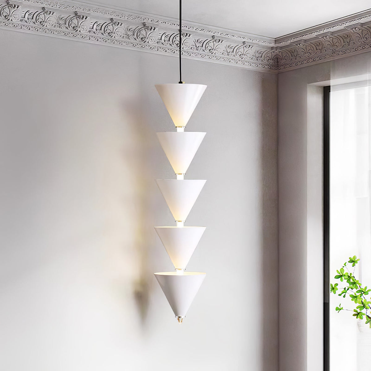Yrathen nowoczesna minimalistyczna lampa wisząca