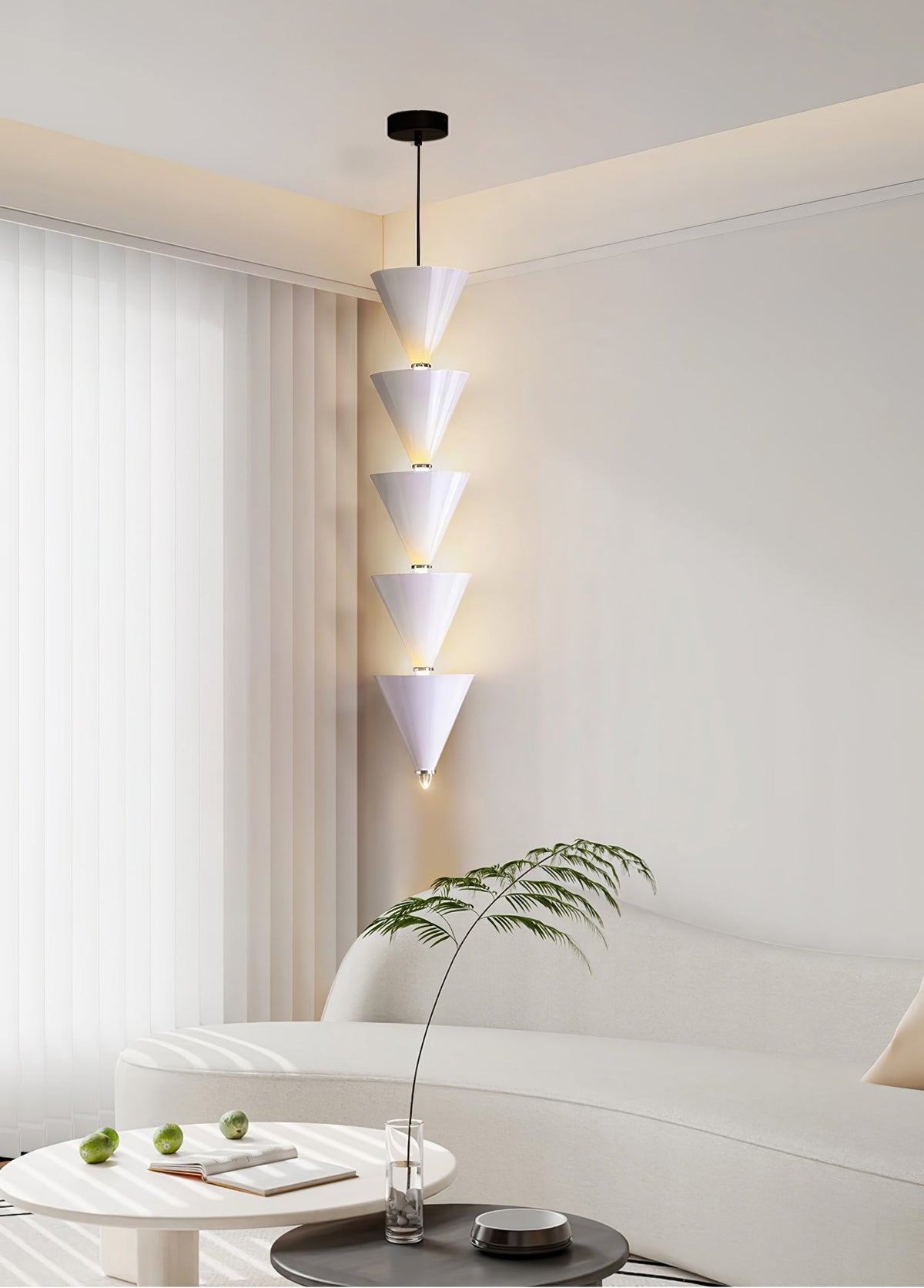 Yrathen nowoczesna minimalistyczna lampa wisząca
