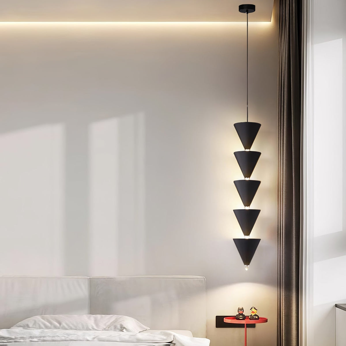 Yrathen nowoczesna minimalistyczna lampa wisząca