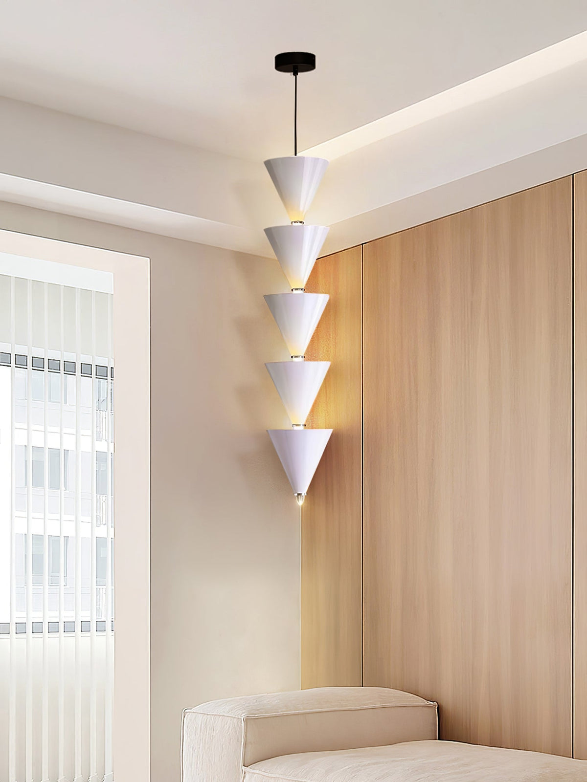 Yrathen nowoczesna minimalistyczna lampa wisząca