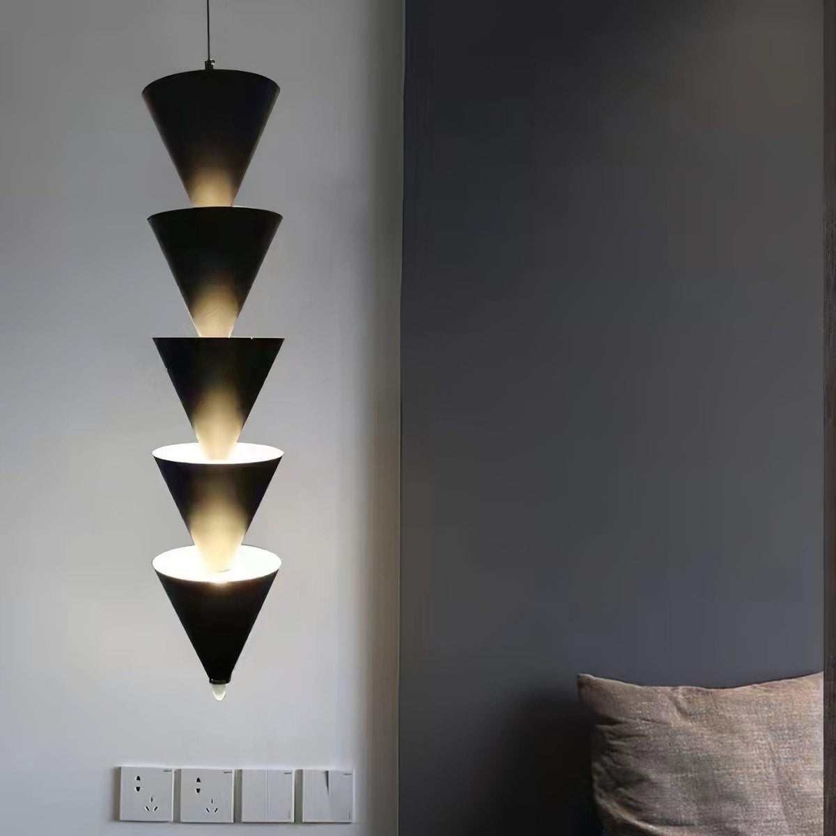 Yrathen nowoczesna minimalistyczna lampa wisząca