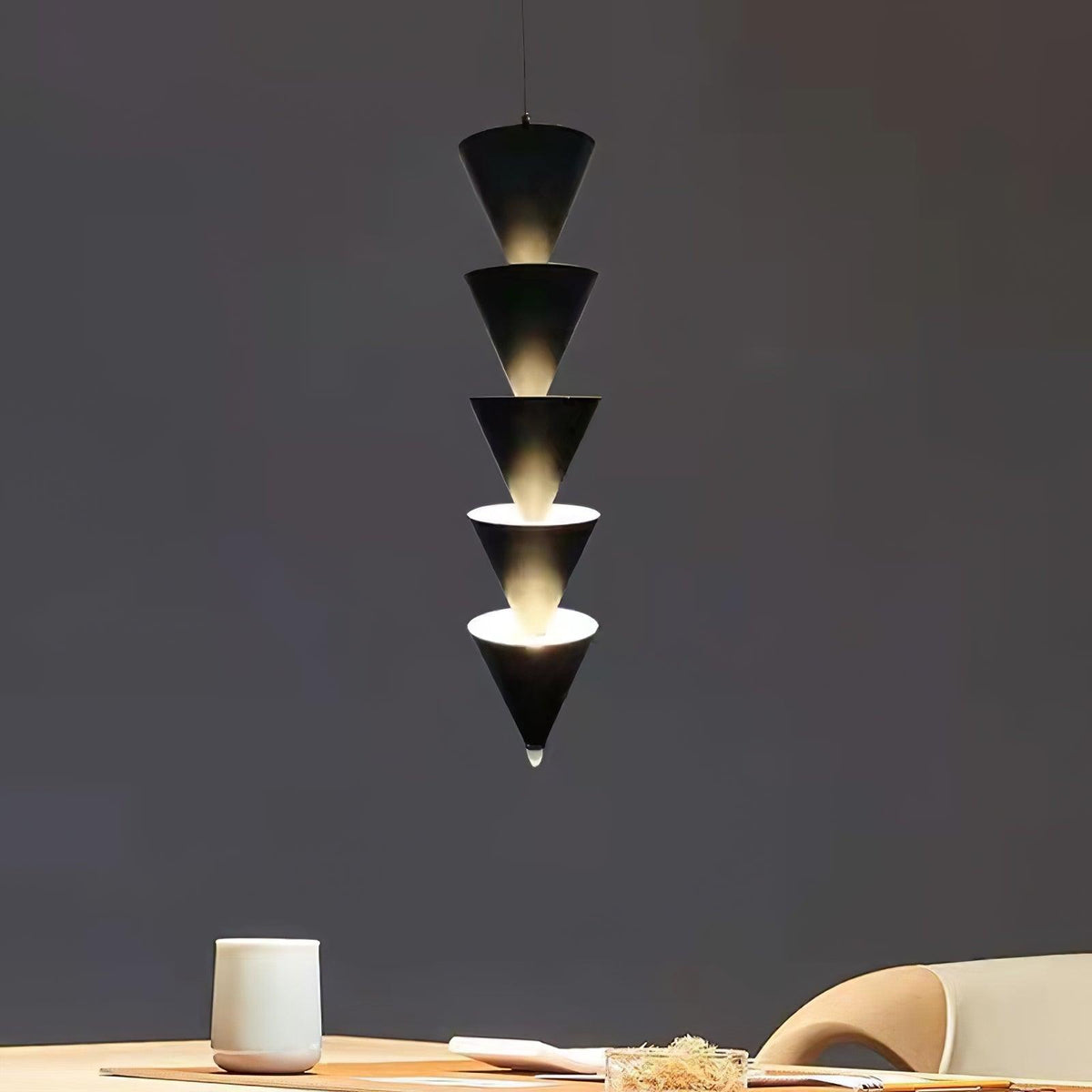 Yrathen nowoczesna minimalistyczna lampa wisząca