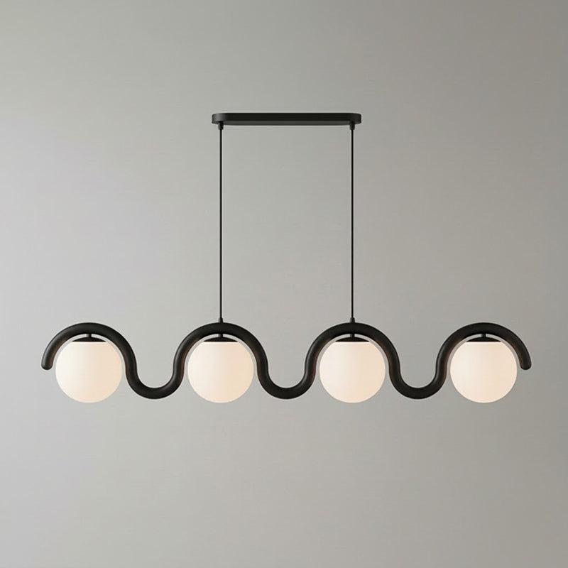 Elowis liniowa lampa wisząca w kształcie kuli