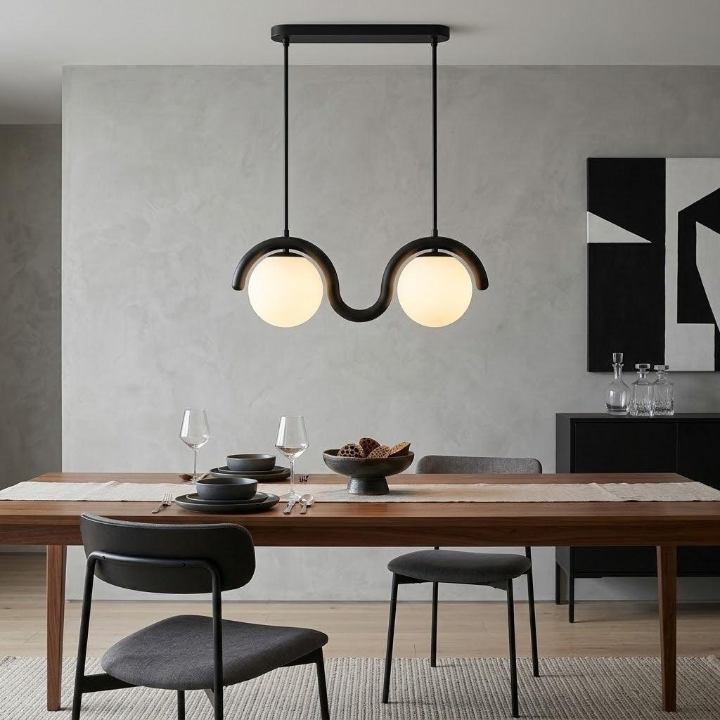 Elowis liniowa lampa wisząca w kształcie kuli