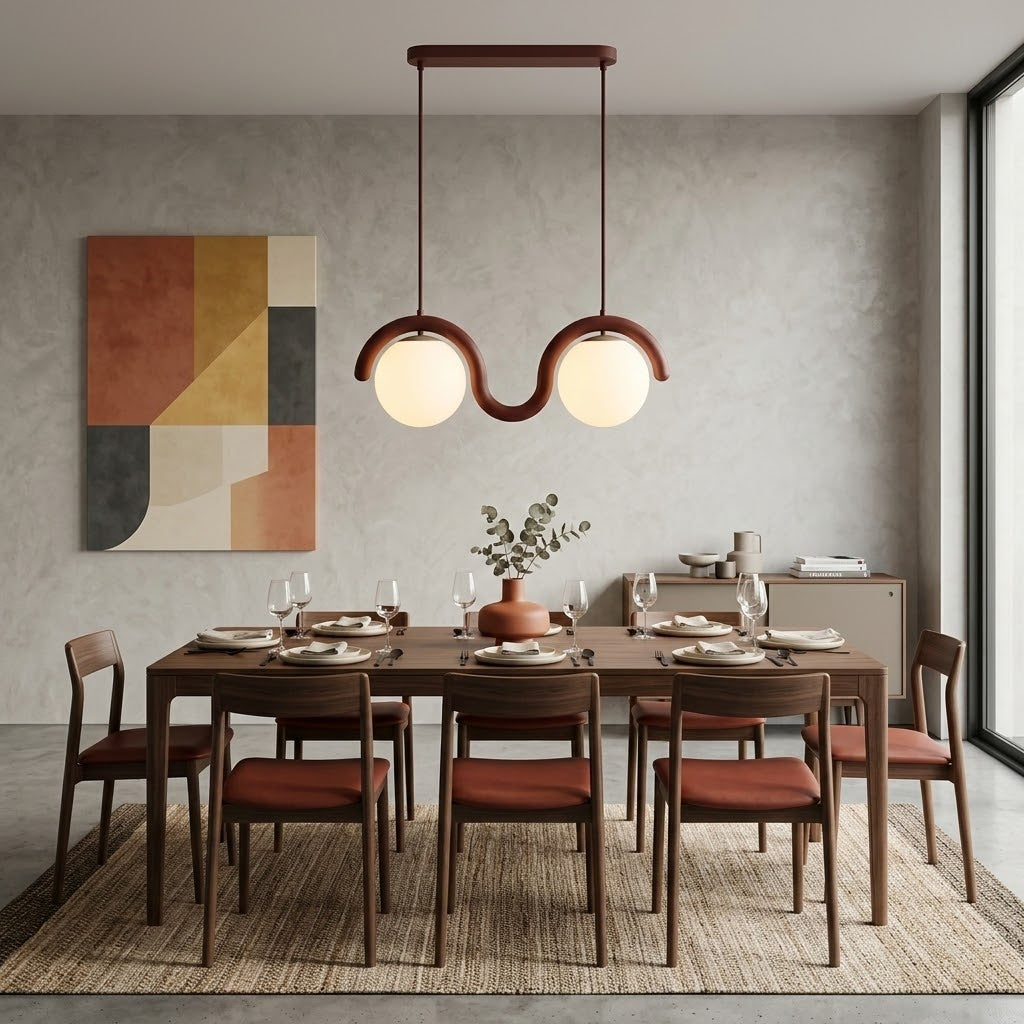 Elowis liniowa lampa wisząca w kształcie kuli