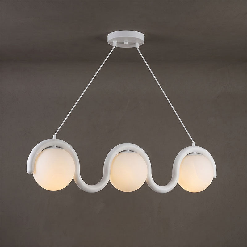 Elowis liniowa lampa wisząca w kształcie kuli