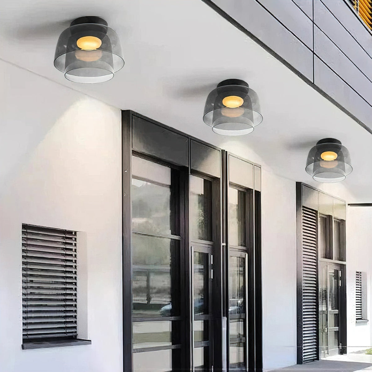Miroriella lampa sufitowa warstwowo elegancka ciepła