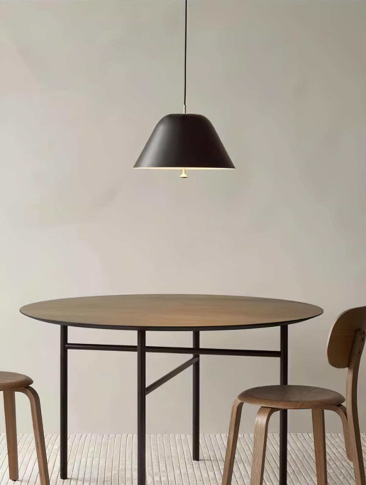 Evir lampa wisząca ze szkła z mosiądzu minimalistyczna