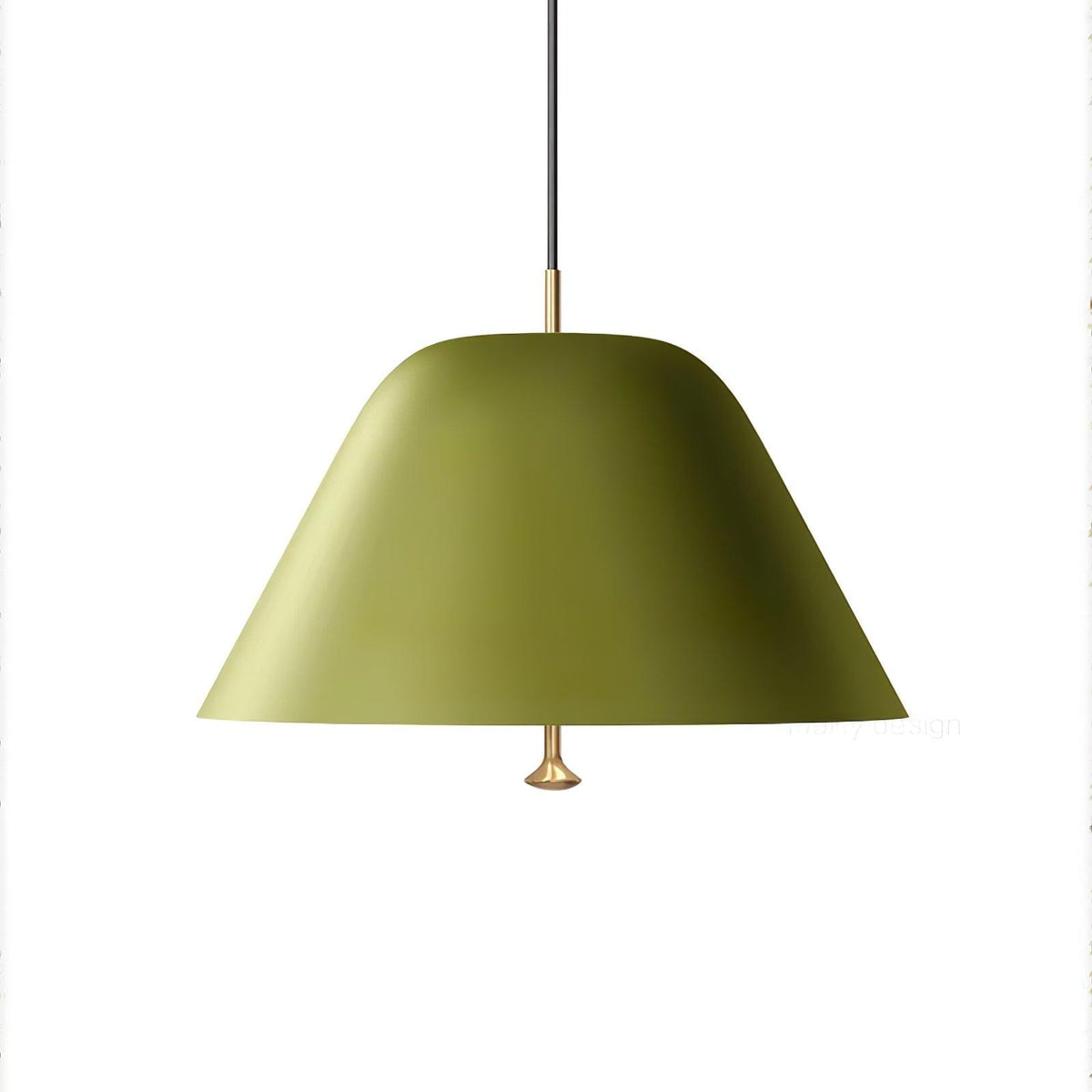 Evir lampa wisząca ze szkła z mosiądzu minimalistyczna
