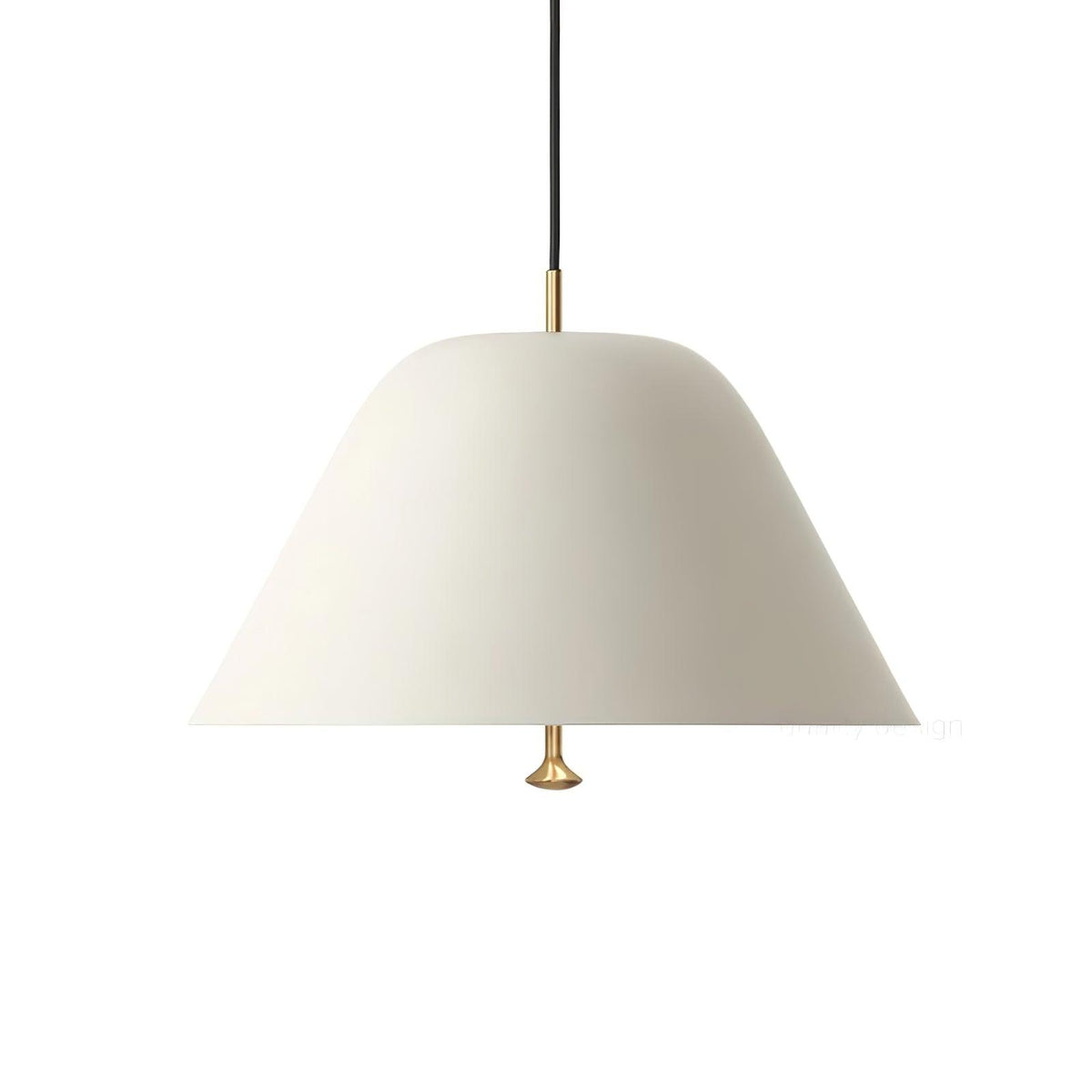 Evir lampa wisząca ze szkła z mosiądzu minimalistyczna