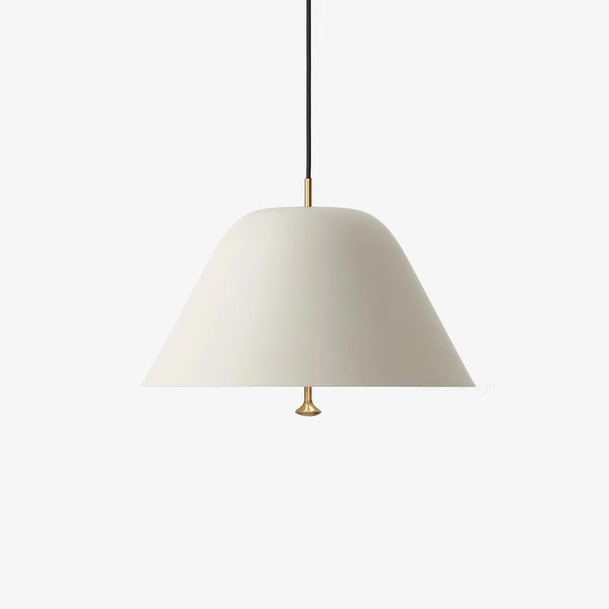 Evir lampa wisząca ze szkła z mosiądzu minimalistyczna
