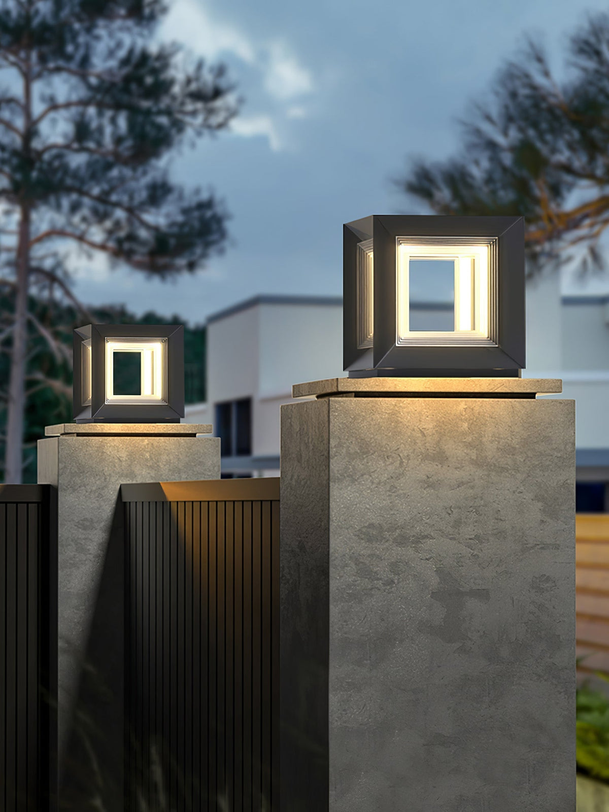 Lewis nowoczesna lampa zewnętrzna