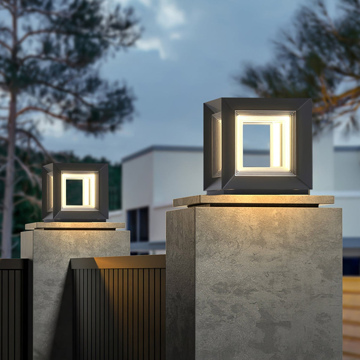 Lewis nowoczesna lampa zewnętrzna