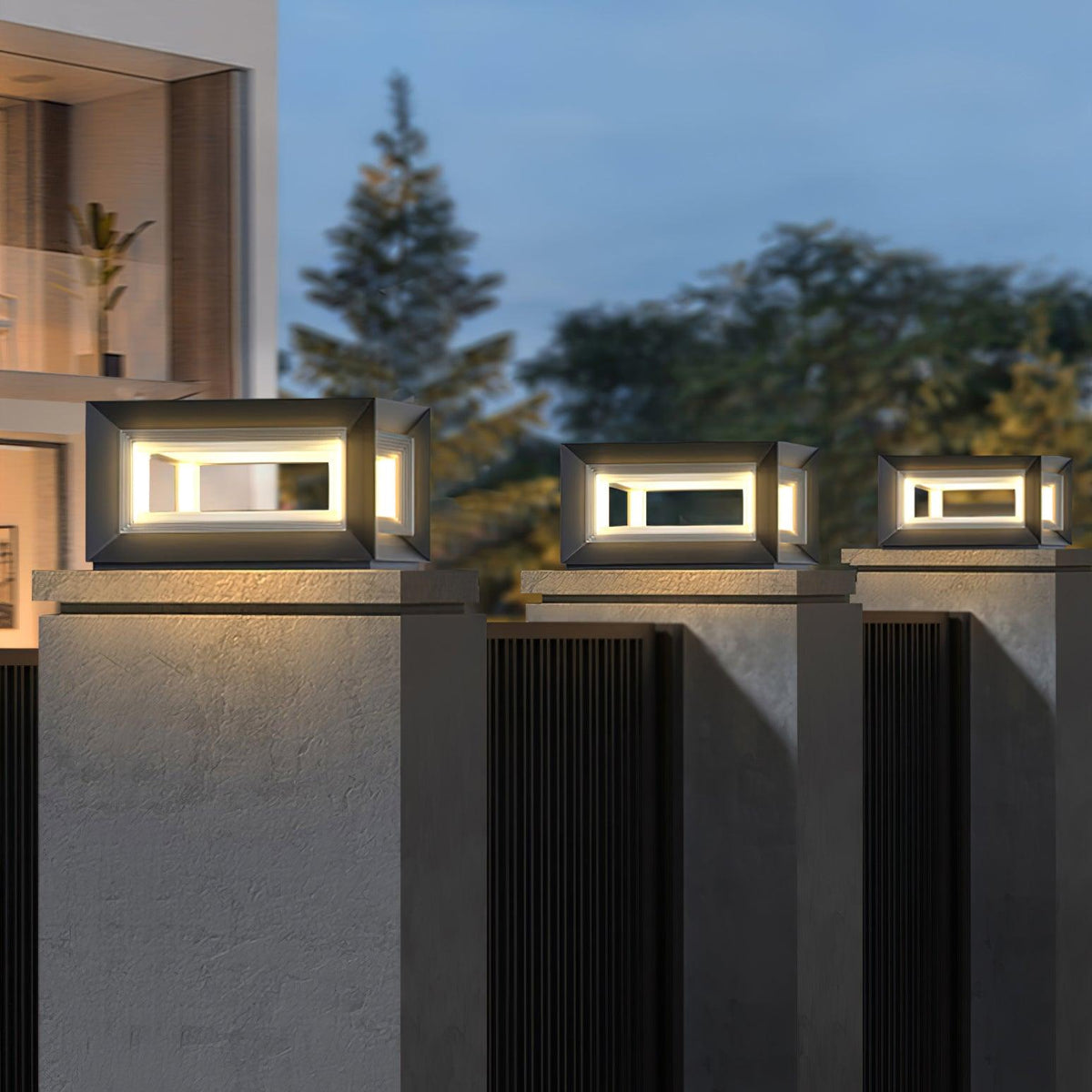 Lewis nowoczesna lampa zewnętrzna