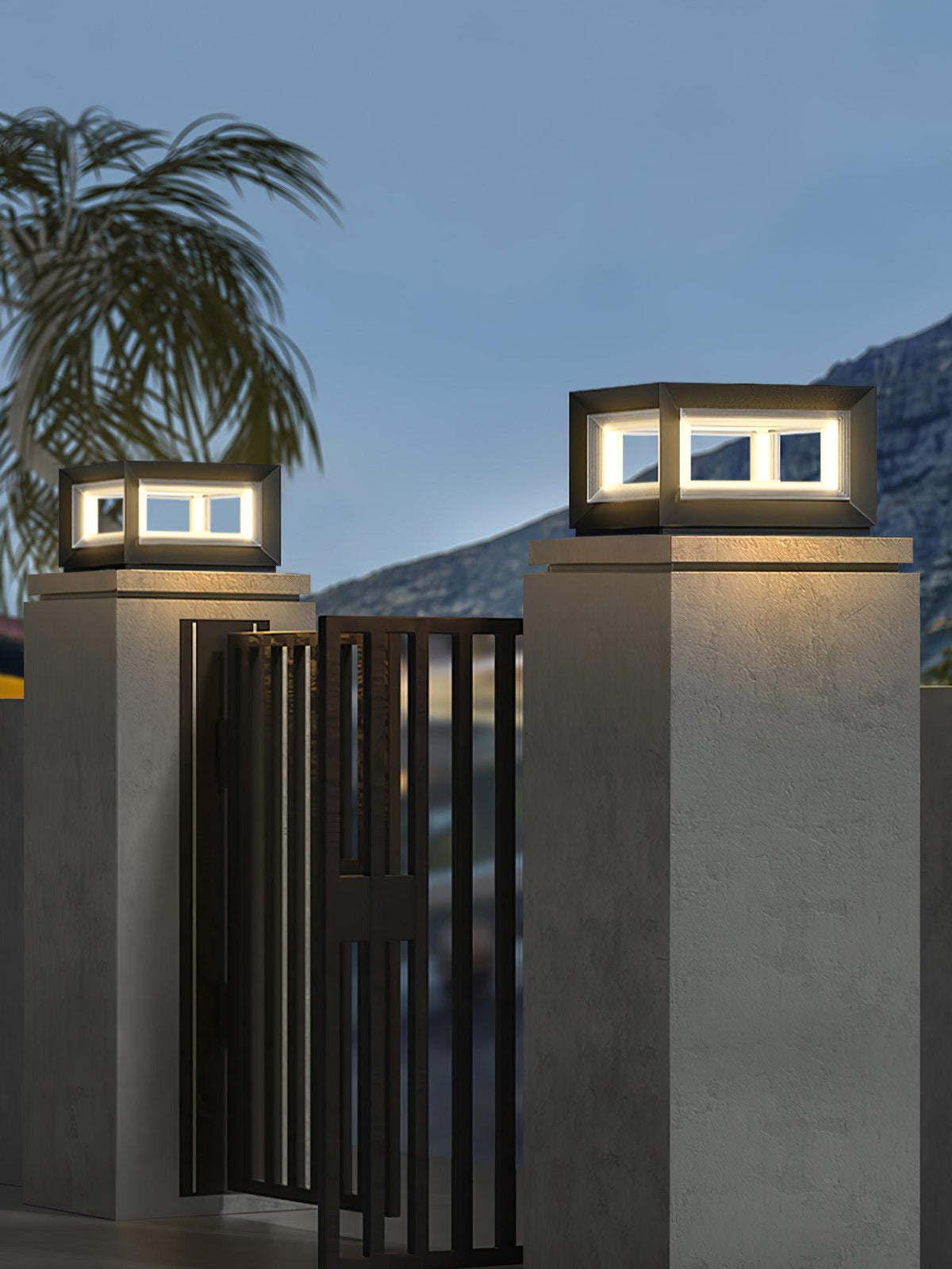 Lewis nowoczesna lampa zewnętrzna