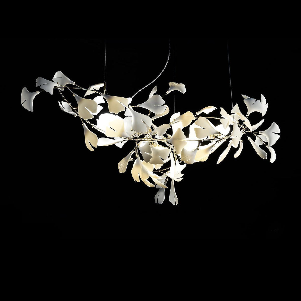 Ayla żyrandol Gingko Petal ceramika