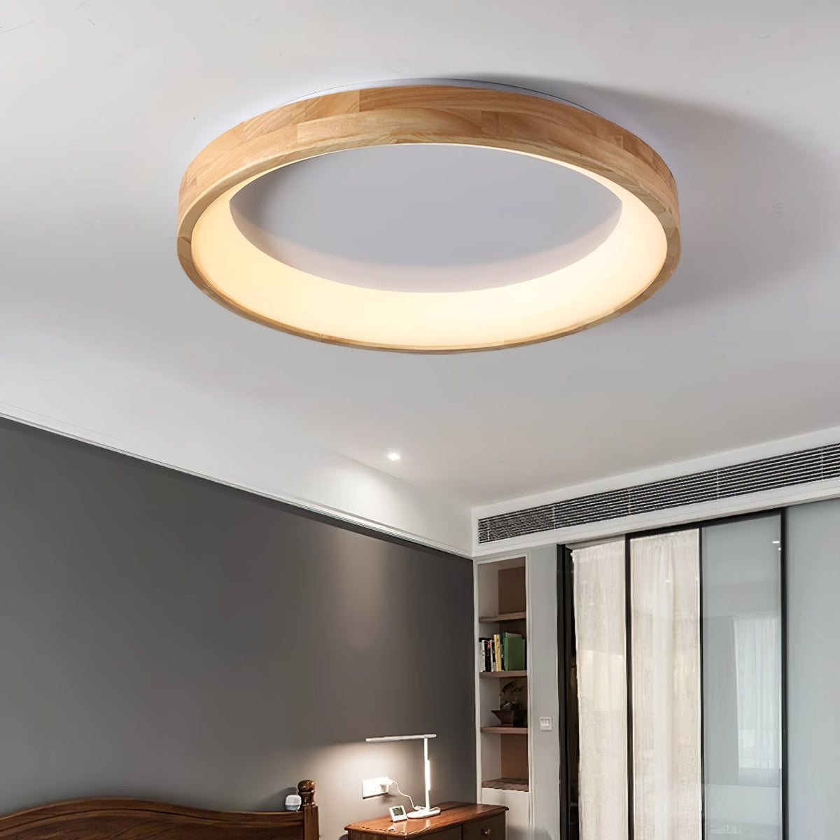 Uphae nowoczesna lampa sufitowa w stylu minimalistycznym ze szkła