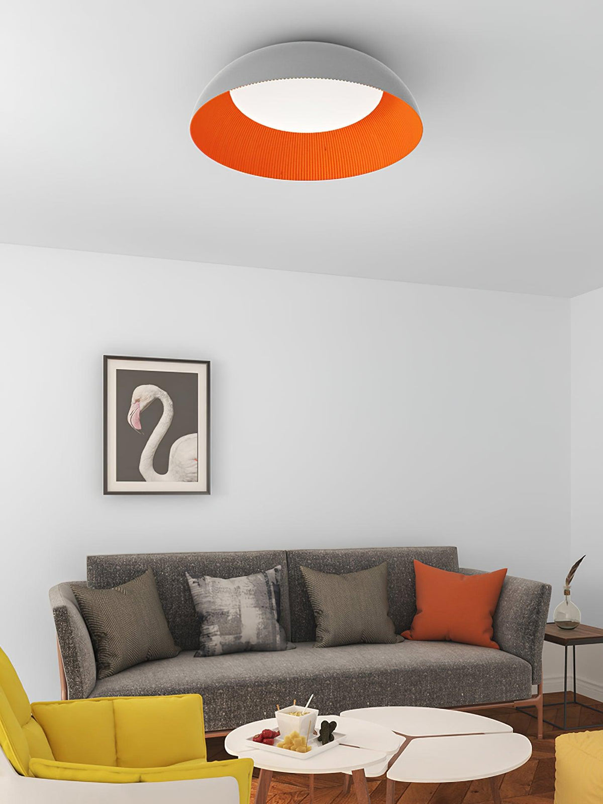 Dlux nowoczesna lampa sufitowa LED minimalistyczna