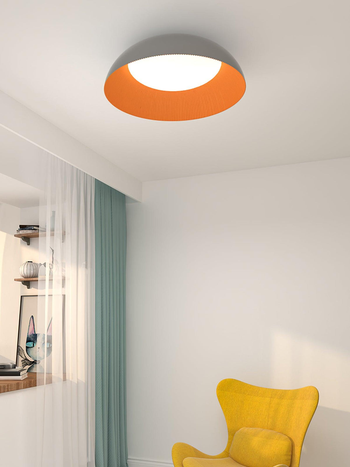 Dlux nowoczesna lampa sufitowa LED minimalistyczna