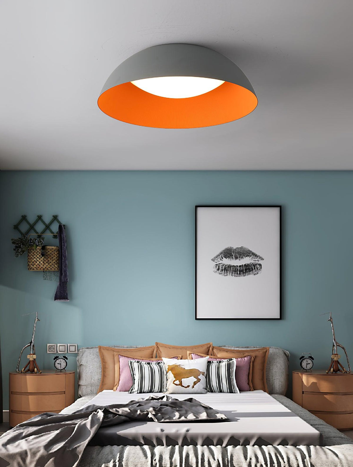 Dlux nowoczesna lampa sufitowa LED minimalistyczna