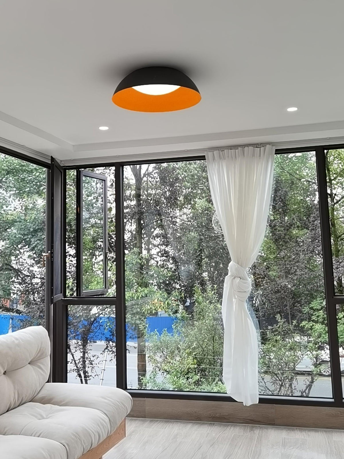 Dlux nowoczesna lampa sufitowa LED minimalistyczna