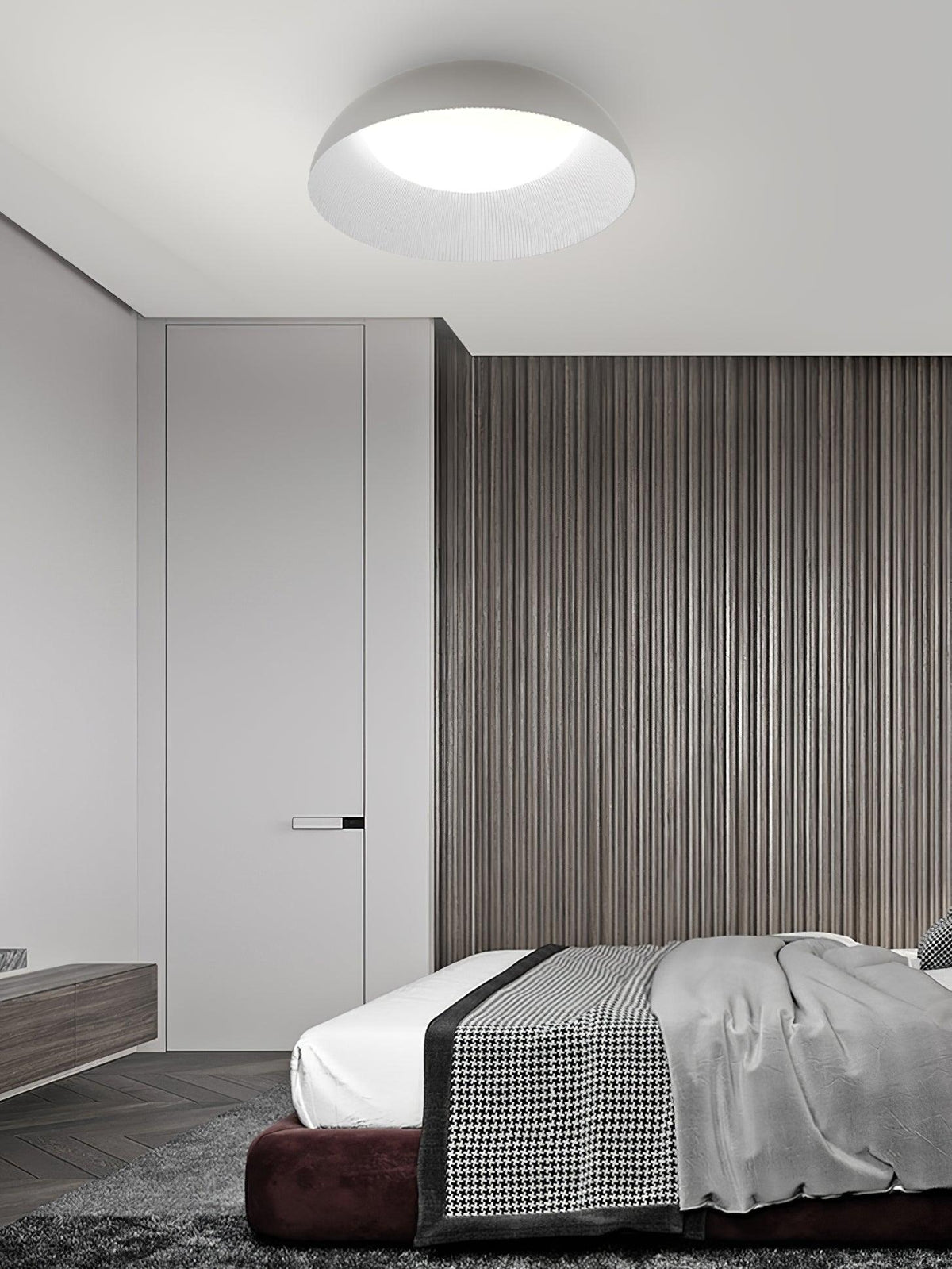 Dlux nowoczesna lampa sufitowa LED minimalistyczna