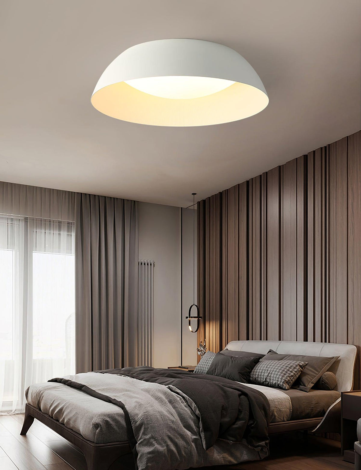 Dlux nowoczesna lampa sufitowa LED minimalistyczna
