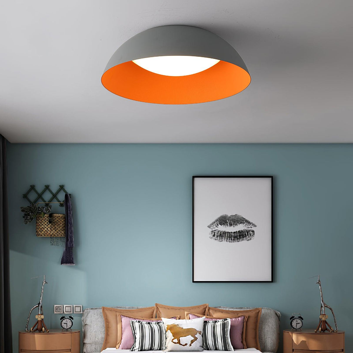 Dlux nowoczesna lampa sufitowa LED minimalistyczna