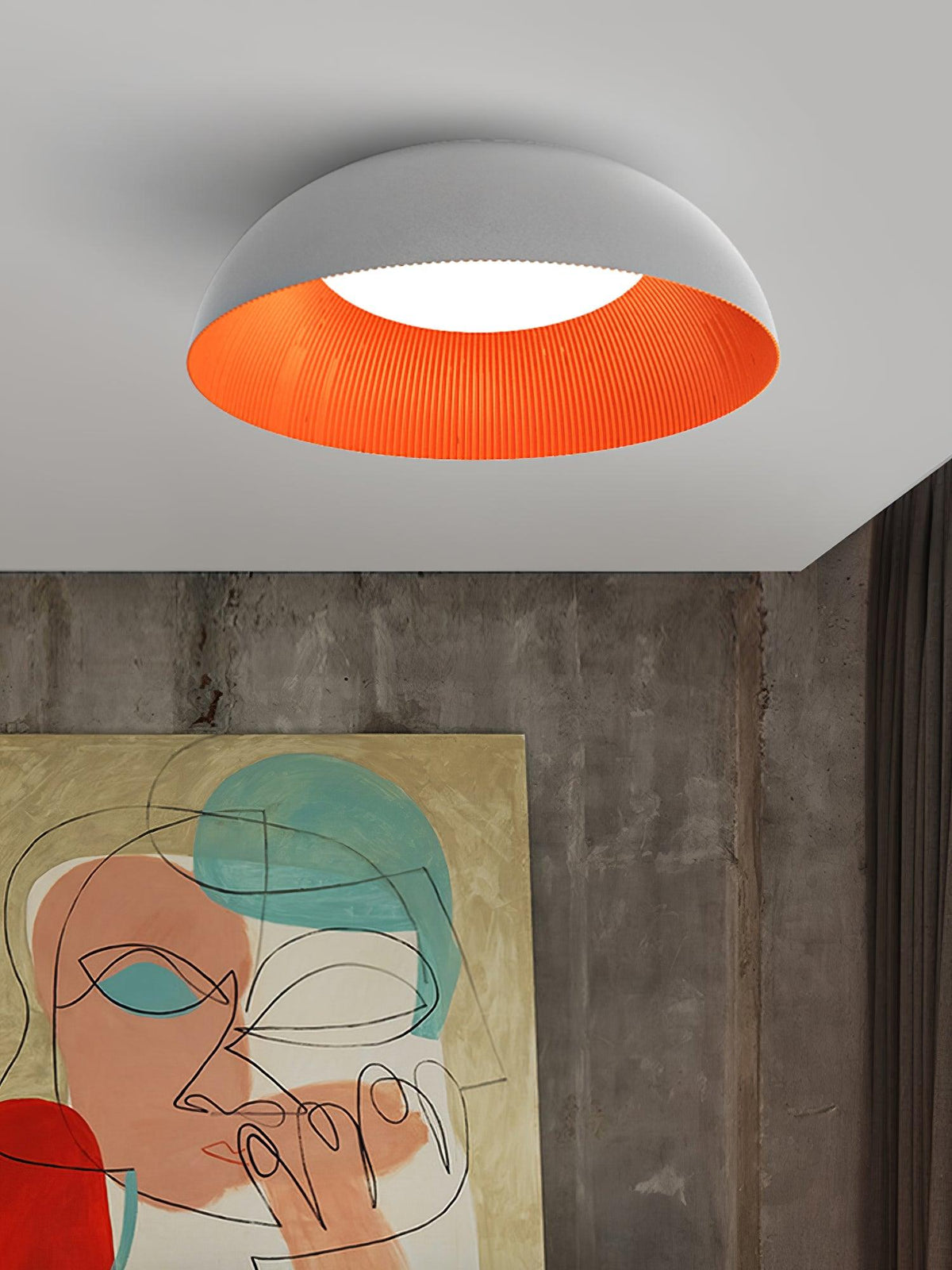 Dlux nowoczesna lampa sufitowa LED minimalistyczna