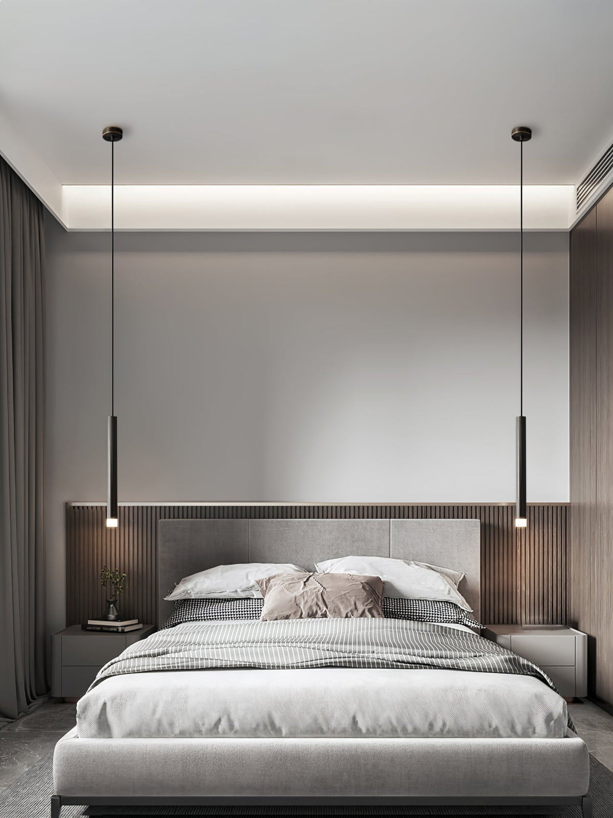 Cetheel nowoczesna minimalistyczna lampa wisząca ze złotej miedzi i akrylu